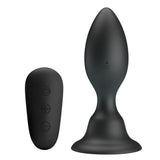 Plug vibrant gonflable silicone 10,8 cm avec télécommande · Mr Play · Plugs Vibrants