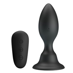 Plug vibrant gonflable silicone 10,8 cm avec télécommande · Mr Play · Plugs Vibrants