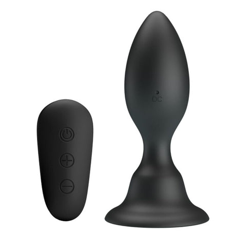 Plug vibrant gonflable silicone 10,8 cm avec télécommande · Mr Play · Plugs Vibrants