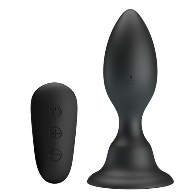 Plug vibrant gonflable silicone 10,8 cm avec télécommande · Mr Play · Plugs Vibrants