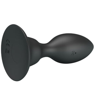 Plug vibrant gonflable silicone 10,8 cm avec télécommande — autre angle