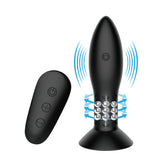 Plug vibrant à billes rotatives gonflable 13 cm avec télécommande · Mr Play · Plugs Vibrants
