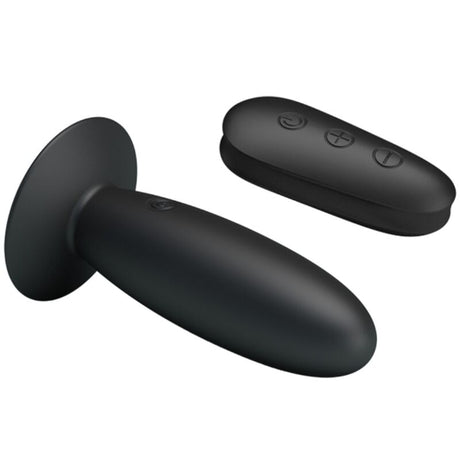 MR PLAY PLUG ANAL AVEC TELECOMMANDE VIBRATION NOIRE