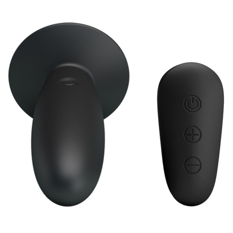 MR PLAY PLUG ANAL AVEC TELECOMMANDE VIBRATION NOIRE