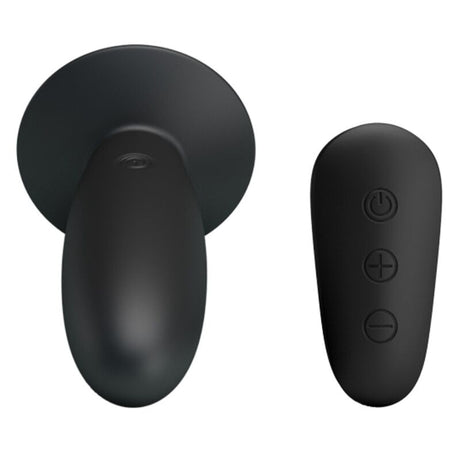 MR PLAY PLUG ANAL AVEC TELECOMMANDE VIBRATION NOIRE