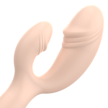 OHMAMA Classic Rabbit Vibrator — Flesh Xmas Edition