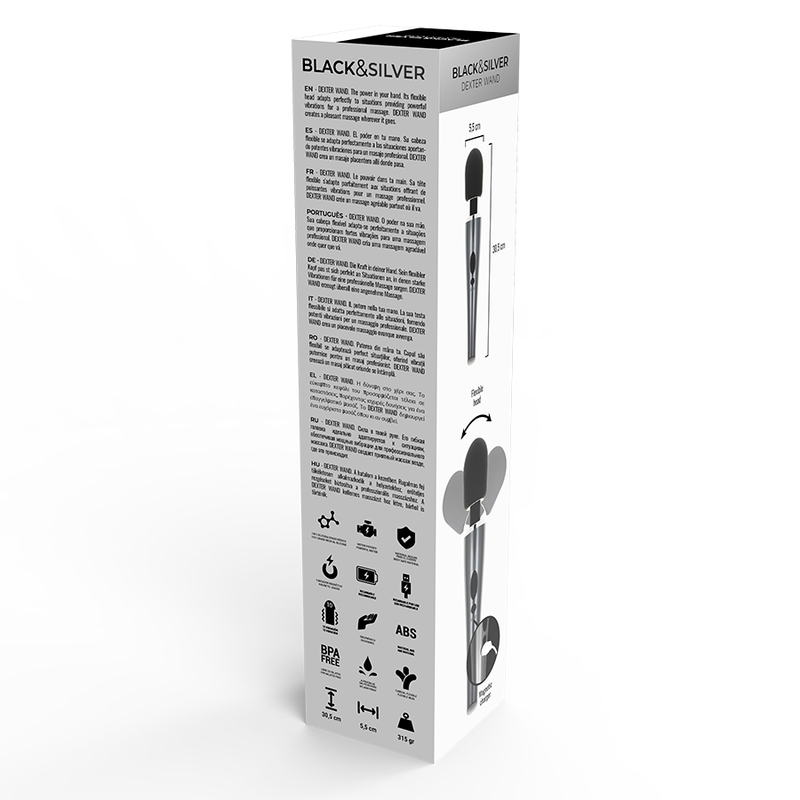 BLACKSILVER BAGUETTE DE MASSAGE DEXTER