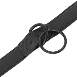 DARKNESS SCHWARZES HALSBAND MIT KETTE