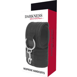 Menottes souples néoprène Velcro avec mousqueton