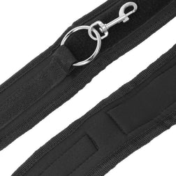 Menottes souples néoprène Velcro avec mousqueton