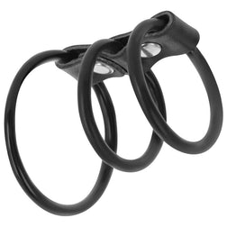 DARKNESS ENSEMBLE DE 3 ANNEAUX PENIS FLEXIBLES