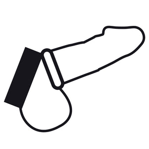DARKNESS ANNEAU METALLIQUE POUR LE PENIS ET LES TESTICULES