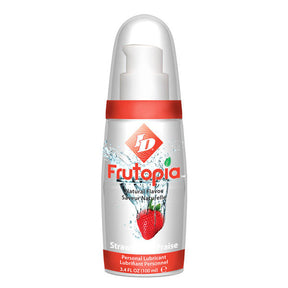 Lubrifiant aromatisé fraise naturelle 30 ml — Frutopia · Id Frutopia · Lubrifiants aromatisés