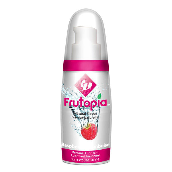 Lubrifiant saveur naturelle framboise 30 ml — emballage