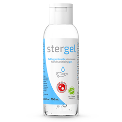 Stergel hydroalkoholisches Handgel Aloe vera 100 ml, Flasche
