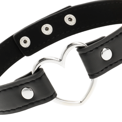 COQUETTE CHIC DESIRE COLLIER CUIR VEGAN FEMME ACCESSOIRE COEUR