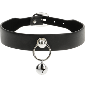 COQUETTE CHIC DESIRE COLLIER CUIR VEGAN FEMME ACCESSOIRE HOCHET CERCEAU