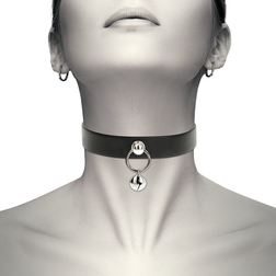 COQUETTE CHIC DESIRE COLLIER CUIR VEGAN FEMME ACCESSOIRE HOCHET CERCEAU
