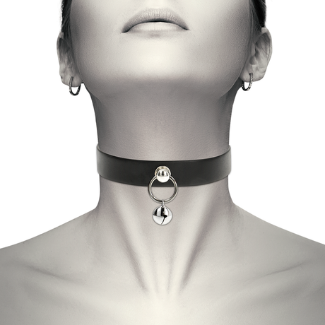 COQUETTE CHIC DESIRE COLLIER CUIR VEGAN FEMME ACCESSOIRE HOCHET CERCEAU