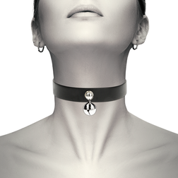 COQUETTE CHIC DESIRE COLLIER EN CUIR VEGAN FEMME HOCHET ACCESSOIRE