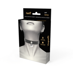 COQUETTE CHIC DESIRE COLLIER EN CUIR VEGAN FEMME HOCHET ACCESSOIRE
