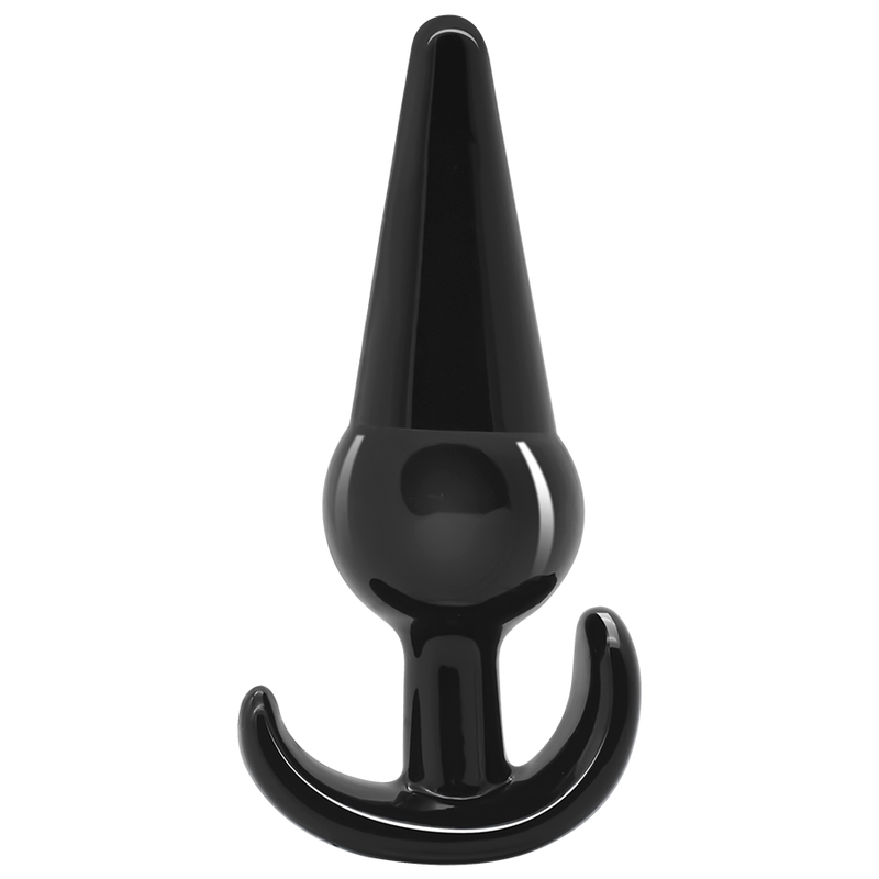 Kit 4 plugs anaux progressifs silicone noir — vue d'ensemble