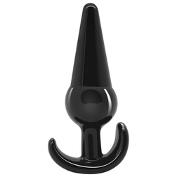 Kit 4 plugs anaux progressifs silicone noir — vue d'ensemble