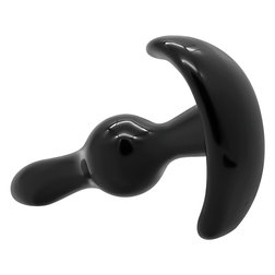 Kit 4 plugs anaux progressifs silicone noir — détail matière