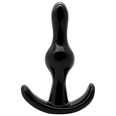 Kit 4 plugs anaux progressifs silicone noir — présentation