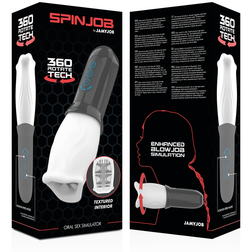 Masturbateur automatique rotation 360° - emballage SpinJob