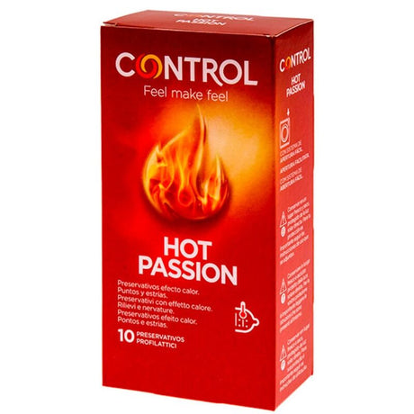 CONTROL EFFET RECHAUFFANT HOT PASSION 10 UNITES
