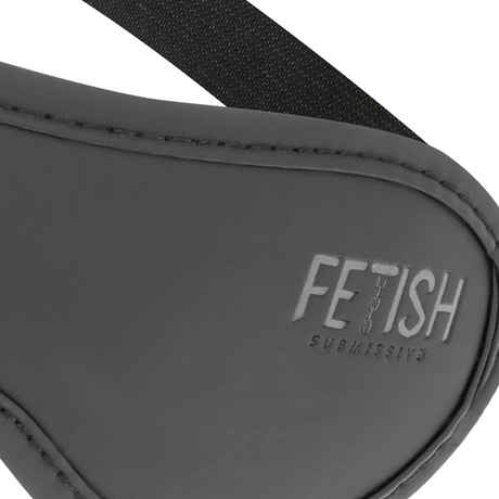 FETISH SUBMISSIVE MASQUE EN CUIR VEGAN II AVEC DOUBLURE EN NOPRENE