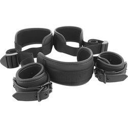 Kit bondage position missionnaire — collier + 4 menottes — image 4