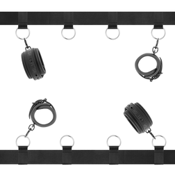 Kit bondage de lit — 4 menottes + sangles matelas — image 3