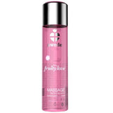 Huile de massage chauffante comestible fraises champagne 60 ml — Fruity Love · Swede · Massage