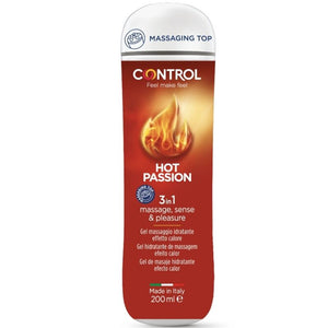 CONTROL PASSION CHAUDE GEL 3 EN 1 200 ML