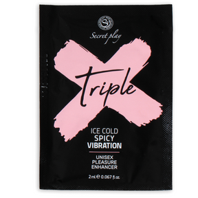 SECRETPLAY UNIDOSE TRIPLE X INTENSIFICATEUR DE PLAISIR