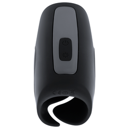 Masturbateur homme modèle Ohmama For Him en Silicone noir pour le plaisir intime.