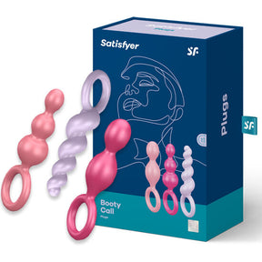 SATISFYER JEU DE BOUCHONS ANAL 3 PCS TRICOLORE