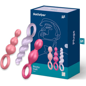 SATISFYER JEU DE BOUCHONS ANAL 3 PCS TRICOLORE