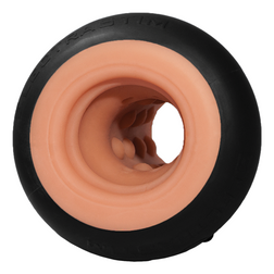 Masturbateur Électro Jack Socket bi-polaire - accessoires inclus visibles