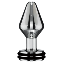 Plug anal Électro-stim métal conique, taille - vue produit principale