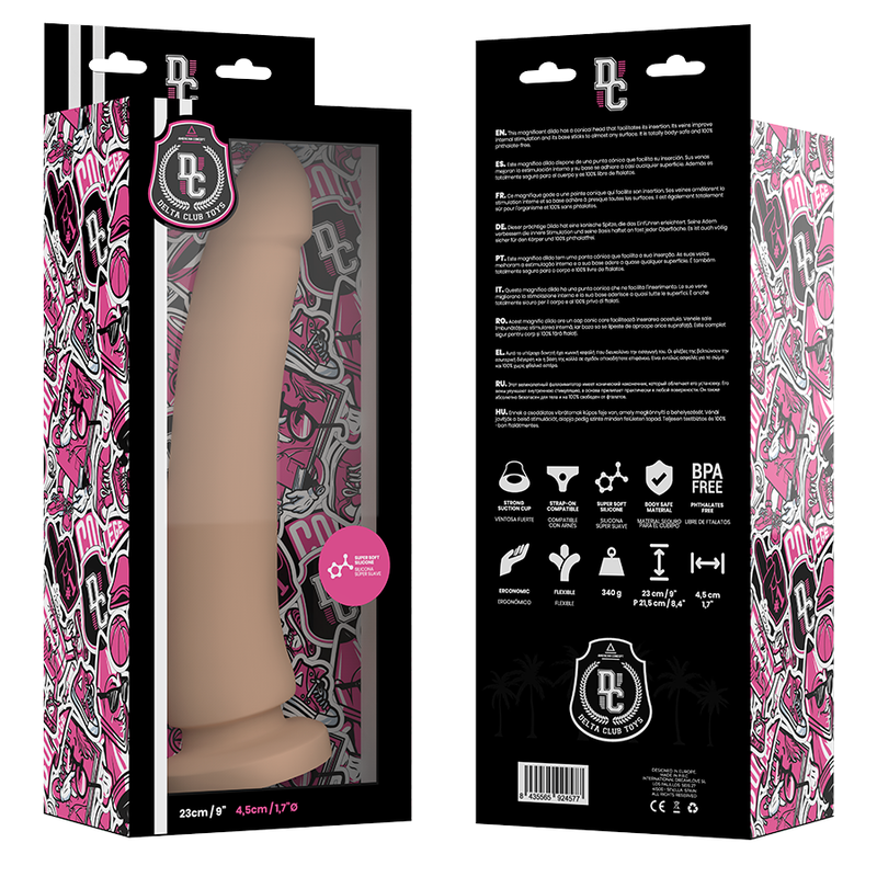 DELTA CLUB TOYS GODE NATUREL MEDICAL SILICONE 23 CM O 45 CM