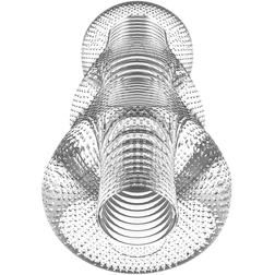 Extreme masturbator with intense texture — side view