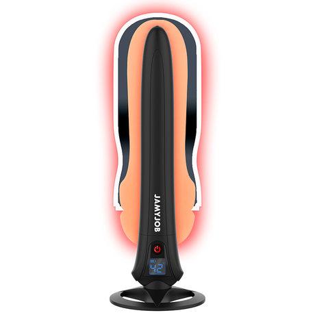 Chauffe-gaine USB écran LCD 40 °C — vue de profil