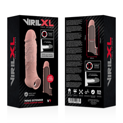 Extension pénienne silicone liquide VirilXL +2 cm — emballage