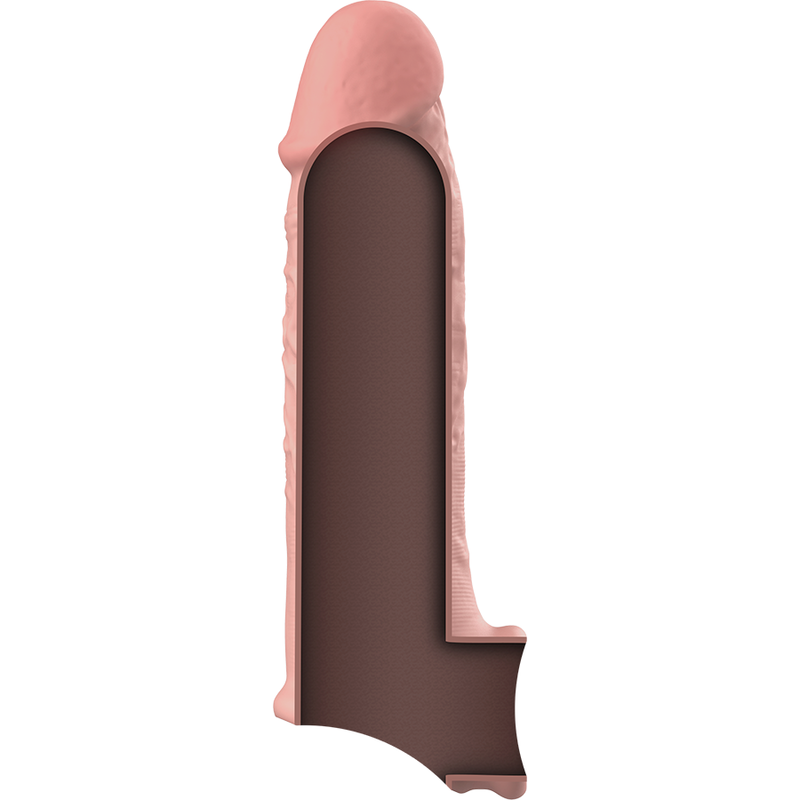 Extension pénienne silicone liquide VirilXL +2 cm — vue détaillée