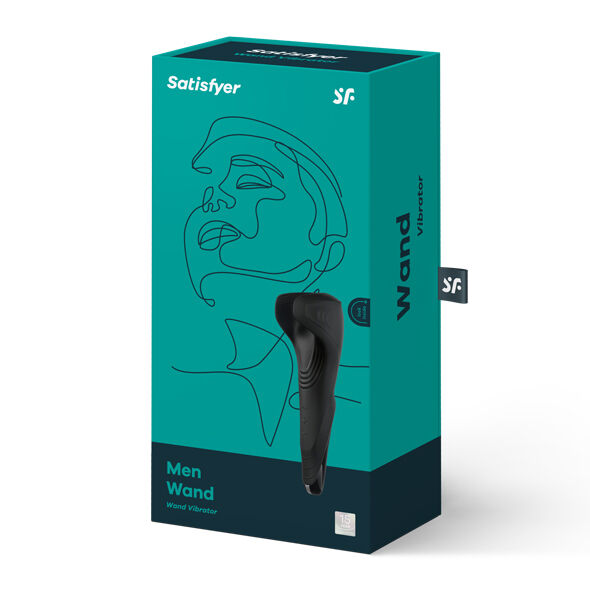 Masturbateur vibrant — vue de profil