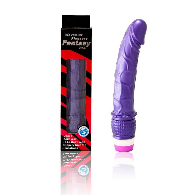 BAILE VIBRATEUR VAGUES DE PLAISIR 23 CM VIOLET