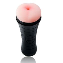 Vue de profil du masturbateur anus vibrant en matière souple